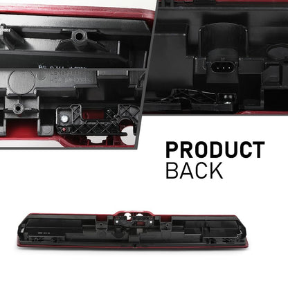 G-PLUS LED 3rd Third Brake Light Compatible with Chevy Silverado/GMC Sierra 1500 2500 HD 3500 HD 2021 2022 2023, High Mount Cargo Lamp, Red Lens, 84929552