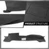 G-PLUS TPE Dash Cover Bezel Compatible with Toyota 4Runner 2003 2004 2005 2006 2007 2008 2009 11308SBLK Dashboard