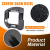 G-PLUS Center Dash Bezel Finisher Panel w/Sound Hole & Cigarette Lighter Compatible with 04-06 Nissan Titan/ 05-06 Nissan Armada/ 2004 Nissan Pathfinder Armada Dashboard AC Radio Bezel 682578S800