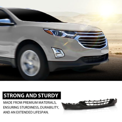 G-PLUS Front Bumper Lower Cover Compatible with Chevy Equinox 2018-2021 GM1015149