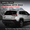 G-PLUS Rear Right Fender Flare Compatible with Jeep Cherokee 2019-2022 Not Fit Trailhawk Models Wheel Opening Molding Arch Trim 68316002AD, 68316006AB Black