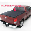 G-PLUS T3 Tri-Fold Soft Truck Tonneau Cover Replacement for 2005-2015 Toyota Tacoma Pickup | Double Cab 6Ft Short Bed | for Only Fleetside/Styleside Bed Models