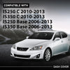 G-PLUS TPE Dash Dashboard Cover, Compatible with LX IS250 IS350 C 2010-2013, Fit LX IS250 IS350 Base 2006-2013 Black