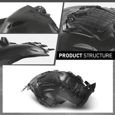 G-PLUS Fender Liner for Benz C300 C400 C43 C450 C63 2016-2021 Front Left Black Product Specifications