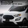 G-PLUS Front Left Bumper Fog Light Lamp Cover Bezel, Compatible with Ford EcoSport 2018-2021, Driver Side, GN1Z15266AB, FO1038185