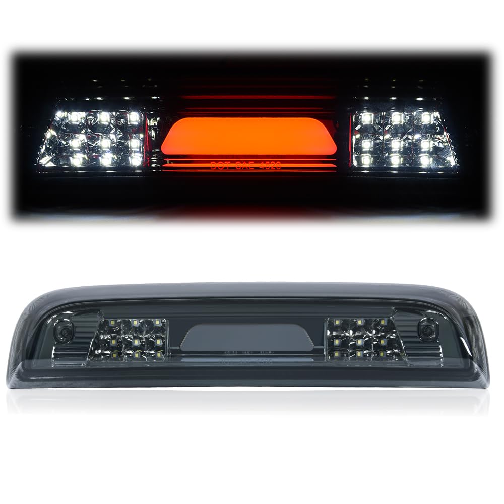 G-PLUS Third 3rd Brake Light Compatible with 2015-2020 GMC Sierra 2500HD 3500HD LED Third Tail Light Rear Cargo Lamp High Mount Stop light 23509162 20979071