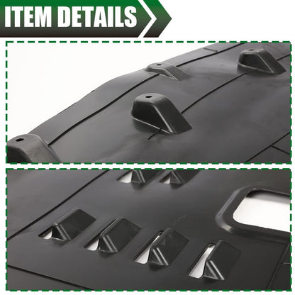 G-PLUS Front Engine Splash Shield Compatible with 2016-2019 Kia Sorento,Front Center Undercar Shield Replacement KI1228152 29110C6800