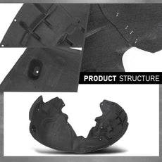 G-PLUS Front Fender Liner for Audi A7 Quattro S7 RS7 2012-2018 Left Side Additional Angle
