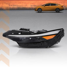 G-PLUS LED Headlight for Hyundai Elantra 2024-2025 Black Product Specifications