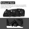 G-PLUS Front Corner Headlights Assembly Compatible with Elantra 2004-2006 Clear Lens Black Housing Amber Reflector Driver & Passenger ‎921012D550 Bumper Headlamps,faros delanteros