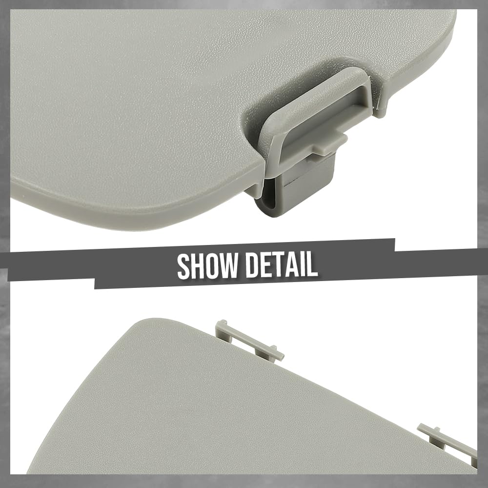 G-PLUS Overhead Console Lid Compatible with Ford F250 F350 F450 F550 Super Duty 2002-2004 Fit Models Without Sun/Moon Roof 2C3Z7811586CAB Gray