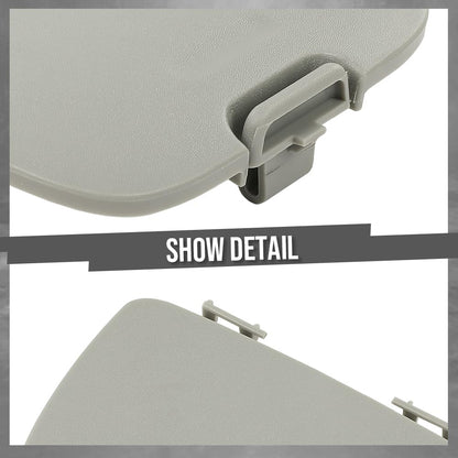 G-PLUS Overhead Console Lid Compatible with Ford F250 F350 F450 F550 Super Duty 2002-2004 Fit Models Without Sun/Moon Roof 2C3Z7811586CAB Gray