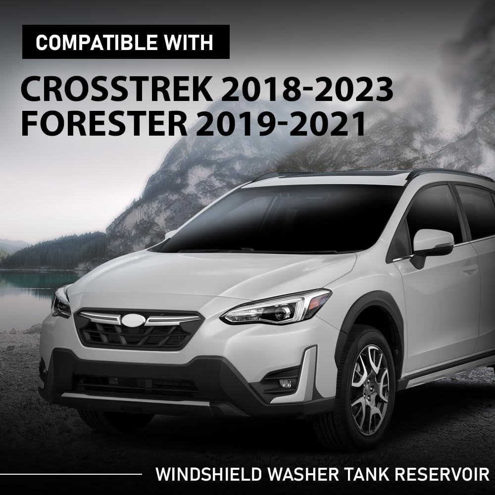 G-PLUS Windshield Washer Tank Reservoir Compatible with Subaru Crosstrek 2018-2023,Fit Subaru Forester 2019-2021 86631FL040