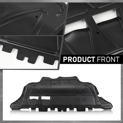 G-PLUS Front Engine Splash Shield Compatible with VW Volkswagen Golf 2015-2018 VW1228137, 3Q0825236D