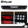 G-PLUS LED 3rd Third Center High Mount X Stop Light Lamp Compatible with 2004-2012 Chevy Colorado/GMC Canyon 2006-2008 Isuzu I-Series 3D LED Bar Tail Brake Light 15286505