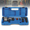 G-PLUS Brake Pipe Flaring Tool Kit Tube Brake Line Flaring Tool Kit Fit Making Brake Pipes Hydraulic Lines 1/4 Inch 5/16 Inch 3/8 Inch 1/2 Inch Black