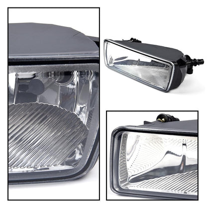 G-PLUS Front Bumper Fog Lights Compatible with Ford Explorer 2006-2010,Fit Explorer Sport Trac 2008-2010 Pair Driver and Passenger Side Driving Fog Lamp Accessories Clear Lens