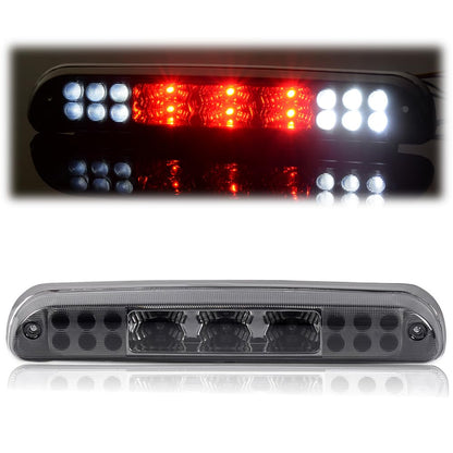 G-PLUS LED 3rd Brake Light, Compatible with Ford F250 F350 F450 F550 Super Duty 99-16/Ranger 93-11/Ford Explorer 01-05/Mazda B-Series 93-10 (Clear Housing Smoky Lens)