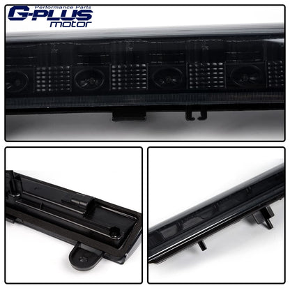 G-PLUS LED Third Brake Cargo Light Compatible With 2000-06 Chevy Suburban Tahoe GMC Yukon(ONLY For Liftgate Rear Doors),3RD Stop Tail Lamps (LED Black Housing Smoky Lens)