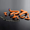 G-PLUS Silicone Radiator Coolant Hose Pipe Kit w/Clamps Compatible with Ford Mustang V8/V6 MT 1979-1983/ Mustang GT LX Cobra 5.0L 1986-1993, Dark Orange