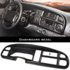 G-PLUS Dash Cover Bezel With 8 Clips Compatible with Dodge Ram 1500 1998-2001/ Ram 2500 3500 1998-2002#5GK51DX9AA, 5EU11DX9AB, 68042746AC, 998-15163 Dashboard Panel