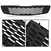 G-PLUS Front Upper Bumper Grille Grill Chrome & Black Compatible with Kia Forte5 Hatchback EX LX 2017 2018 86350-A7810, 86350A7810, 86350A7830, 86350-A7830