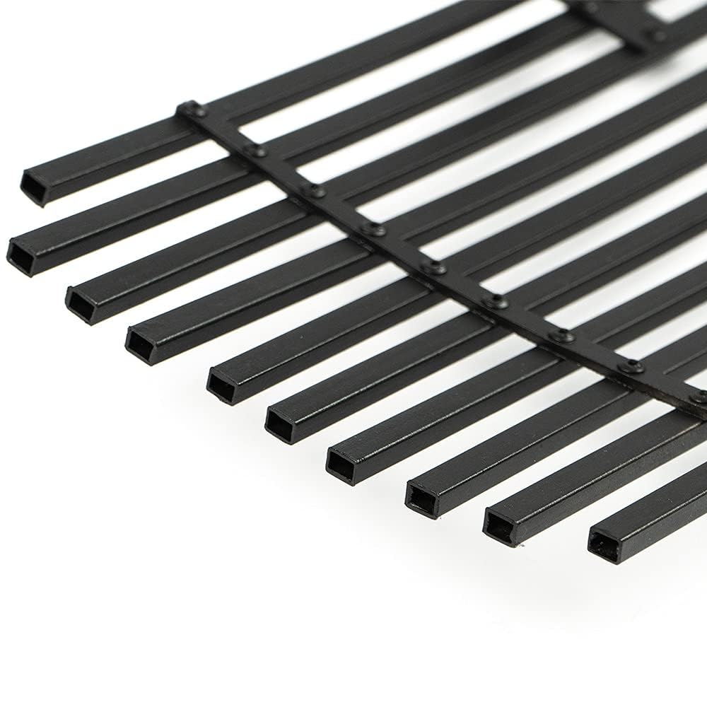 G-PLUS Front Upper Bumper Chrome Billet Grille Insert Compatible With Nissan Maxima 2009 2010 2011 2012 2013 2014 (Black)