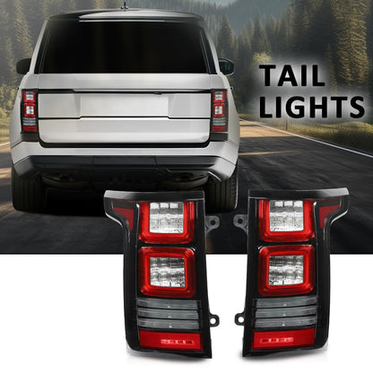 G-PLUS LED Tail Lights Rear Brake Lamp Compatible with Range Rover 2013-2017 Left Driver & Right Passenger Side Tail Lamps LR061659, LR055106 Luces Traseras Rear Brake Lamps Assembly