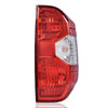G-PLUS Rear Right Tail Light Assembly Compatible with Toyota Tundra 2014 2015 2016 2017 2018 2019 2020 2021, Right Passenger Side Rear Lamp, Red Lens Chrome Housing, 815500C100