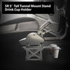 G-PLUS 5" Tall Tunnel Mount Stand Drink Cup Holder Compatible with B&M Ratchet Shifter Mega Shifter TCI