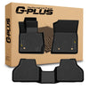 G-PLUS TPE Floor Mats Fit BMW X3 F25 2011-2017 1st & 2nd Row Truck Accessories Cargo Liners All Weather Protection 3PCS Black Alfombras para Carro