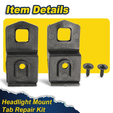 G-PLUS Headlight Mount Tab Repair Kit for BMW E92 E93 2007-2013 Close-up View