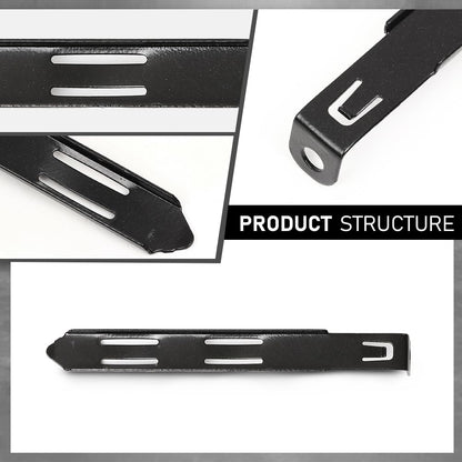 G-PLUS Headlight Mounting Installation Retainer Tab Clips 4PCS, Compatible with Ford Mustang or Cobras 1999-2004, XR3Z-13N020-AA Iron Black