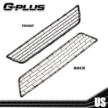 G-PLUS Front Bumper Lower Grille Black Compatible with Nissan Sentra 1.8l 2013 2014 2015 62254-3SH0A