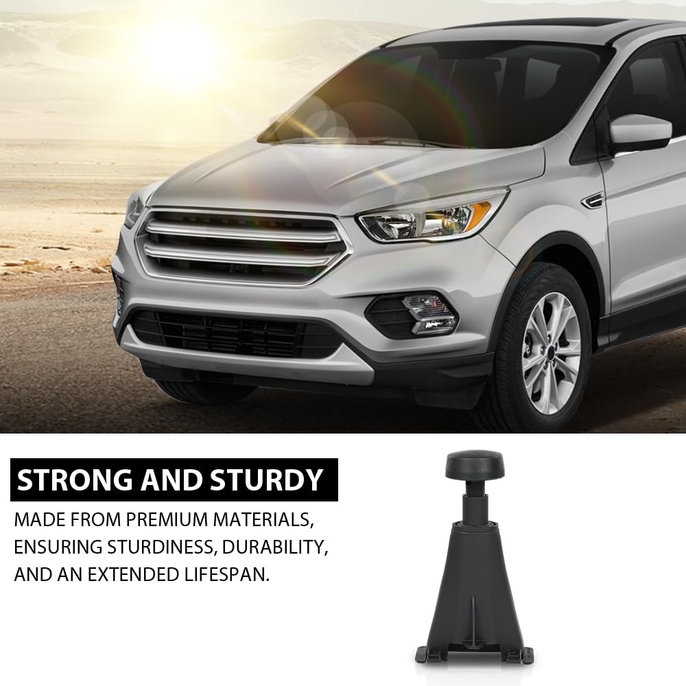 G-PLUS Hood Stop Rubber Cushion Bumper Holder, Compatible with Ford Escape 2013-2019, Fit Ford C-Max 2013-2018 AM5Z-16758-A, CV6Z-16758-A, AM5Z16758A, CV6Z16758A