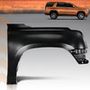 G-PLUS Front Right Passenger Side Fender Compatible with GMC Yukon/Yukon XL(submodel: Denali, SLE, SLT) 2015-2020 23272197, 22756426, 84216912, GM1241390 Black