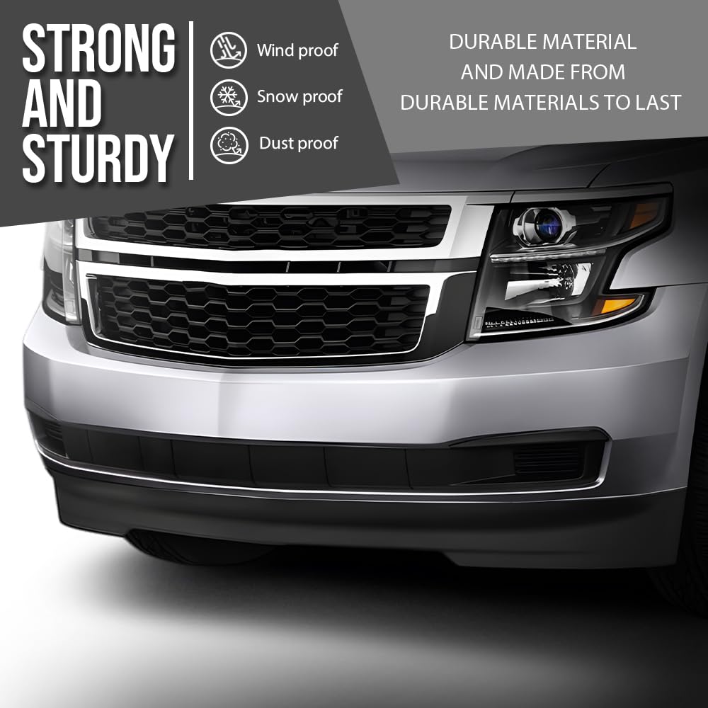 G-PLUS Front Lower Valance Compatible with Chevy Tahoe/Suburban 2015-2020 Fit Chevy Suburban 3500 HD 2016-2019 Fit Models Without Off Road Package 22936501, GM1095201 Black