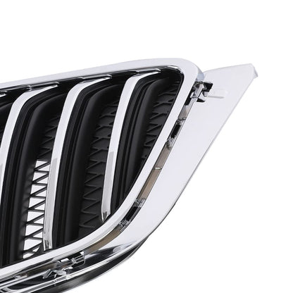 G-PLUS Front Grille Black with Chrome Molding Compatible with 2013 2014 2015 BUICK Encore 16 Encore AWD 95292990, 95384115, 25980527, GM1200690