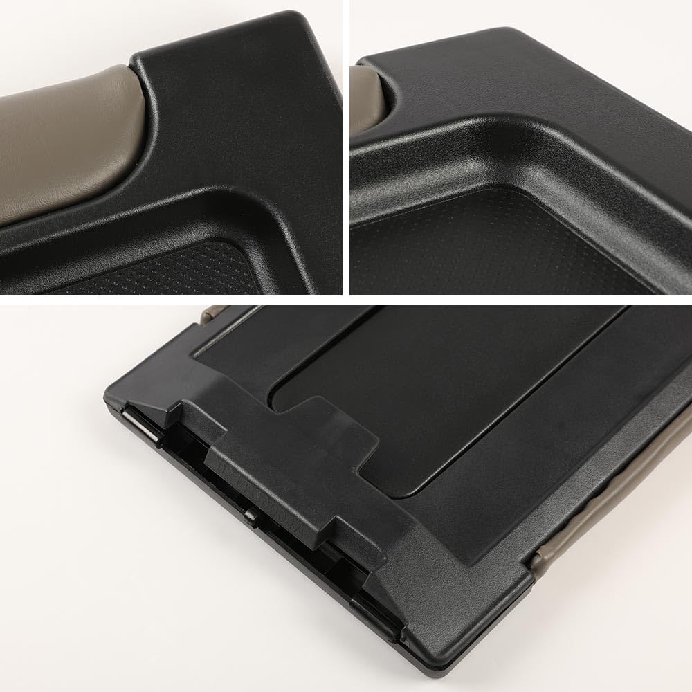 G-PLUS Center Console Lid Replacement Kit Light Grey Compatible with GMC Sierra Yukon Chevy Silverado Avalanche Suburban Tahoe 1999-2007 Armrest Lid Repair Kit 19127364 19127365 19127366