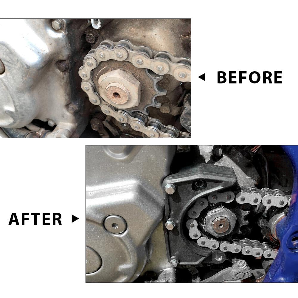 G-PLUS Case Saver Repair Kit Prevent Broken Mounts Chain Guard Compatible with Yamaha Raptor 700 YFM700 2006-2019/Fits Yamaha Raptor 700R YFM700R 2006-2009 2011-2019 RAP700-15T