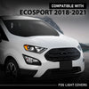 G-PLUS Pair Front Bumper Fog Light Lamp Cover Bezel, Compatible with Ford EcoSport 2018-2021, LH Driver & RH Passenger 2PCS, FO1038179, FO1039179