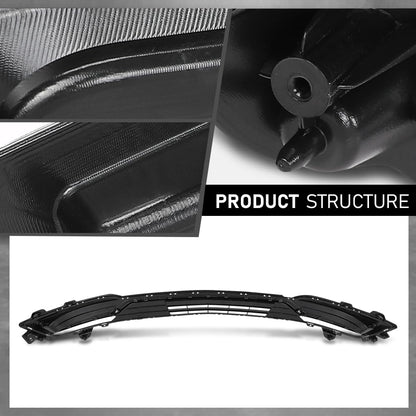 G-PLUS Front Lower Bumper Face Bar Grille, Compatible with Lincoln MKX 2016-2018, FA1Z17B968AA, A0456A0005