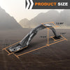 G-PLUS Front Inner Fender Liner Set Compatible with Acura TSX 2009-2014 74100TL2A00, 74150TL2A00, AC1248124, AC1249124, 74100TL2A10, 74150TL2A10 Direct OE Replacement 2 PCS Black