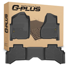 G-PLUS Floor Mats 3PCS for Dodge Ram 1500 2500 3500 2002-2009 TPE All Weather