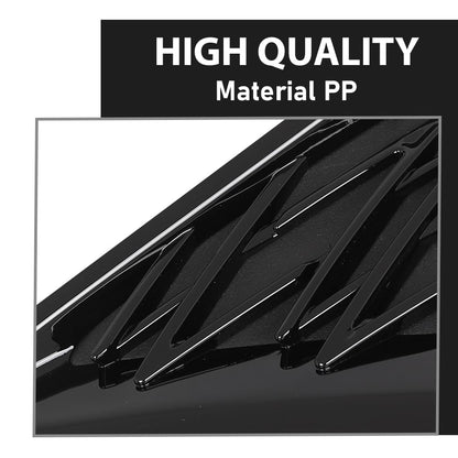 G-PLUS Front Bumper Grille Vent Insert Left Compatible with LX NX300 Base/F Sport/Luxury 2018-2021,Compatible with LX NX300h 2021 5314278090, LX1038135, 53142-78090 Gloss Black