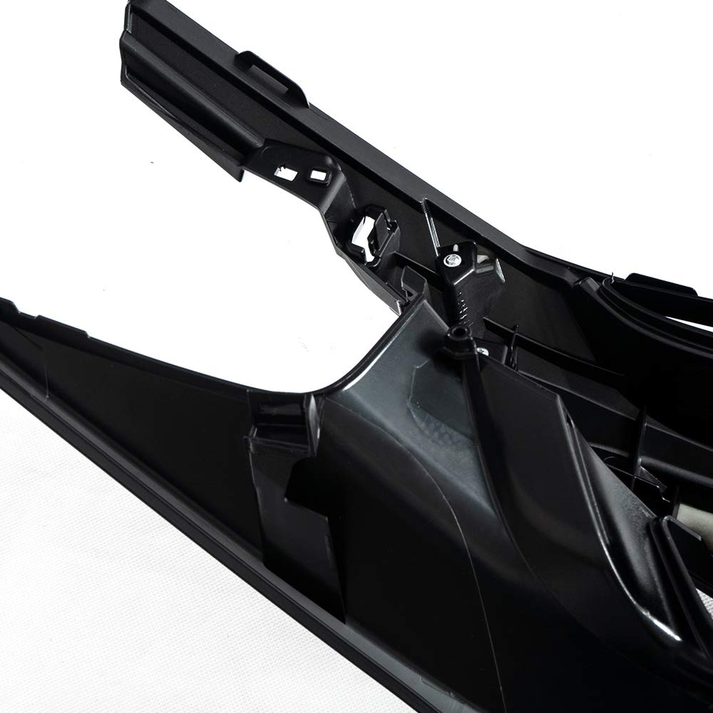 G-PLUS Front Bumper Upper Mesh Grill Compatible with 2019 2020 2021 Honda Civic