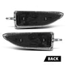 G-PLUS Pair Fender Vent Insert Chrome Molding Trim, Compatible with Ford Escape 2013-2015, LH Driver & RH Passenger Side, CJ5Z16228AB, CJ5Z16228AA, FO1267100, FO1266100