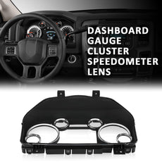 G-PLUS Gauge Cluster Lens for Dodge Ram 1500 2500 2013-2018 Close-up View