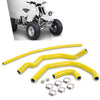 G-PLUS Silicone Radiator Hose Kit Compatible with Yamaha Banshee 350 YFZ350 1987-2006 Yellow