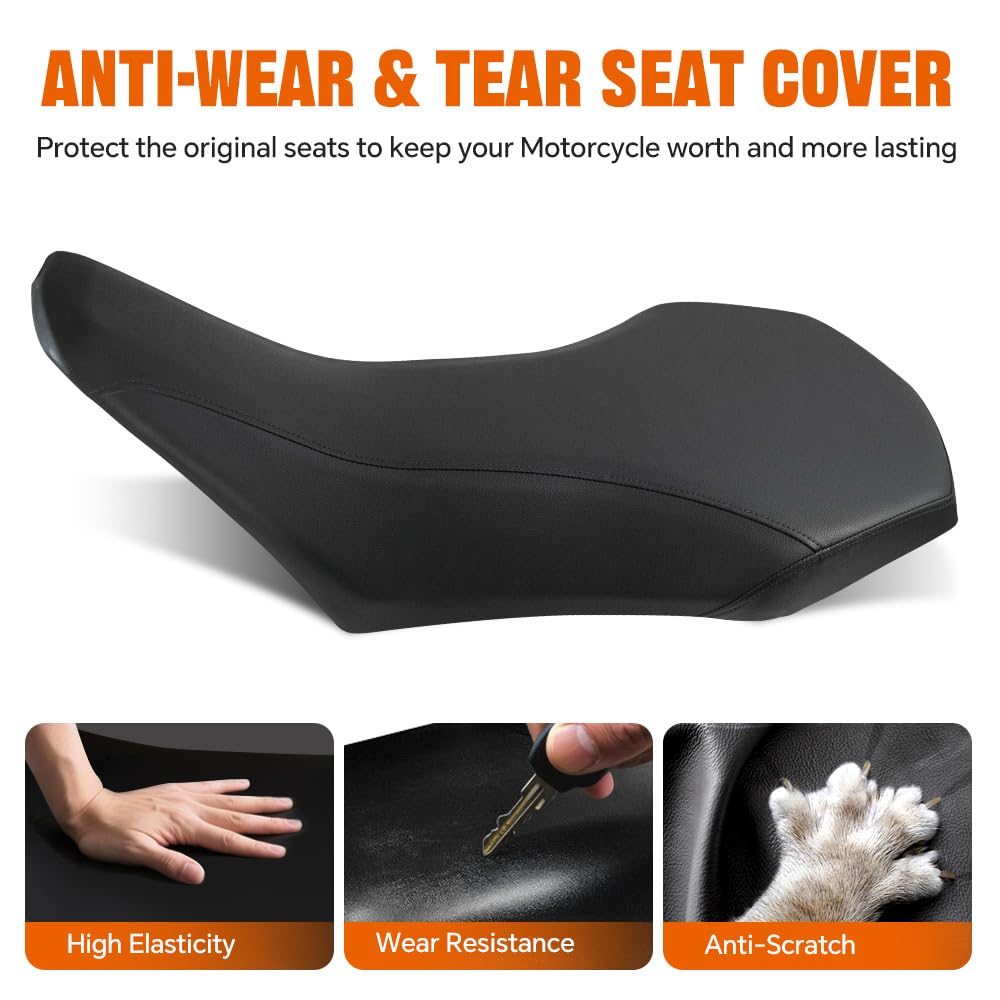 G-PLUS Seat Cover, Compatible with Sportsman 850 and 1000 Models 2017-2020 Standard Chassis Only, Not Fit Touring or High Lifter Models, Black Seatcover 2687924
